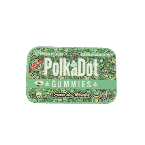 Polkadot Creme de Menthe Gummies