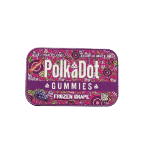 polkadot frozen grape gummies